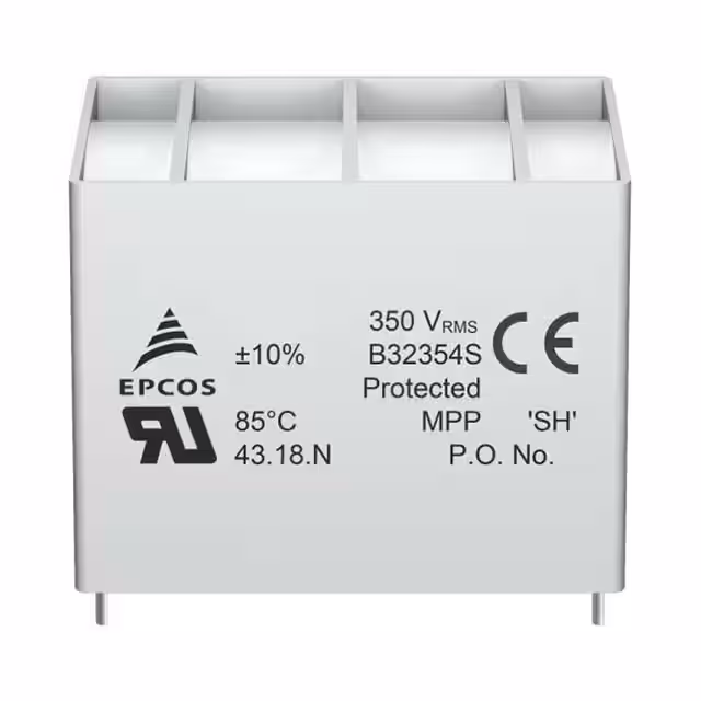 B32354S3256K010 EPCOS - TDK Electronics  Capacitores de polímero de tantalio